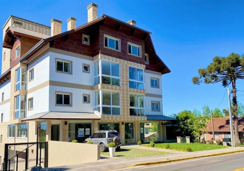 Dom Fioreze 205 - Apto Em Gramado Ao Lado Do Hotel Colline De France מראה חיצוני תמונה